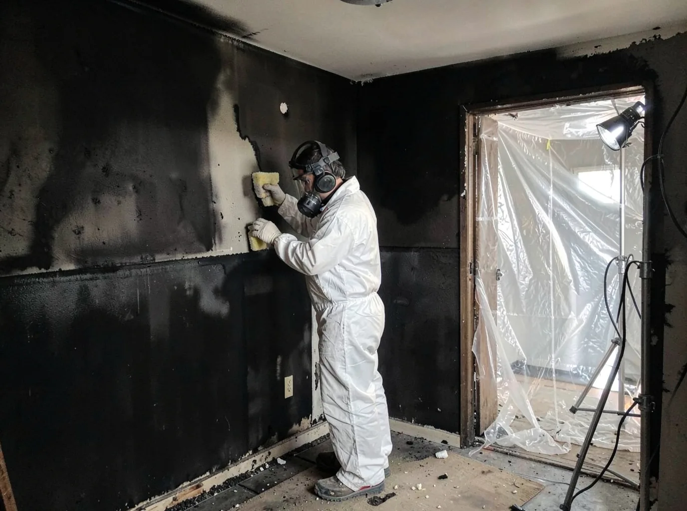 Fire Damage Restoration company in Polk, PA